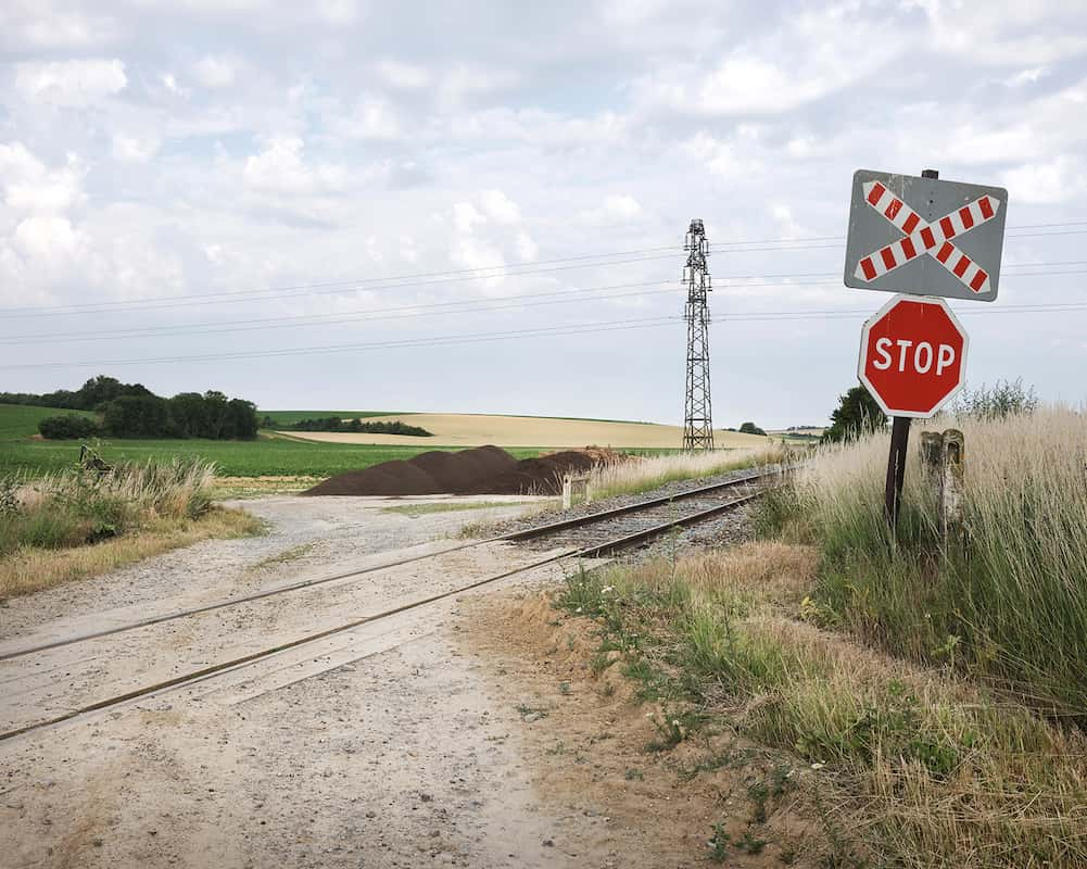 photographie d'un ancien chemin de fer © francois nussbaumer